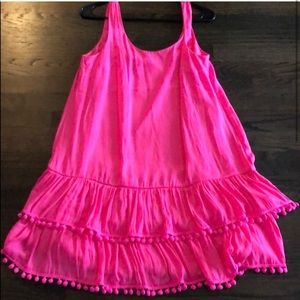 Lilly pulitzer got pink Pom Pom dress